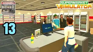 Supermarket Simulator. Decore Mart, Expand Section,Buy Rack, Fridge,Sheft, Goods Restock And Sell.
