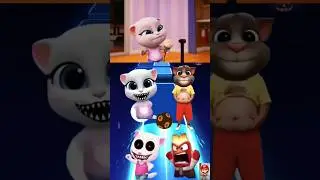Scary Talking Tom X coffin dance meme song, Edm rush gameplay #tileshop #gameplay