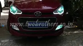 Elite i20 Ultra Matrix DRL with Hids if u want then call us on 09711510017,09811690017