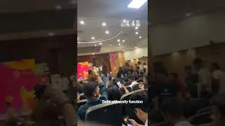 Du university Function #shorts #video #viral #trending #delhiuniversity