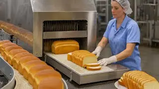 How Millions Of Bread Are Made In A Huge Factory | Full Process