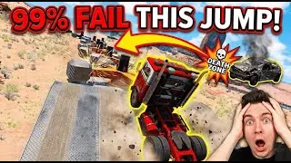 Truck Vs Ramp | Can This Truck Survive The DEATH RUN? 😱