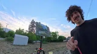 Insta 360 X5 Camera Plein Air Painting
