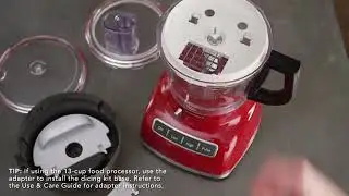 HOW TO ASSEMBLE, OPERATE AND CLEAN THE DICING KIT ATTACHMENT