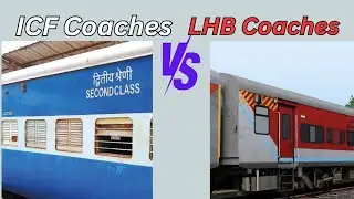 Difference Between ICF and LHB Coaches in Indian Railway explained by Faizul Sir #faizulsir #upsc
