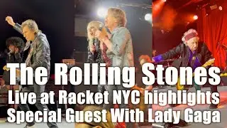 The Rolling Stones live at Racket NYC highlights