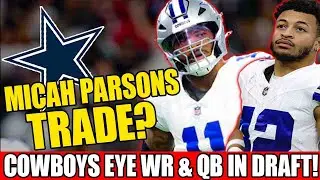 Cowboys Trade Rumors: Micah Parsons on the Move? WR Targets, Deuce Vaughn&rsquo;s Future &  Draft Plans!
