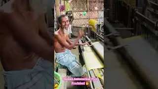 Weaving Wonders 2: Watch Artisans Dance and Sing While Crafting Textiles! #Traditional #ArtisanSkill