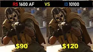 i3 10100 vs R5 1600 AF - RTX 2060 Super 8GB - Gaming Comparisions