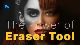 Photoshop Erase Tool Settings | Erase Background | Erase Object from Picture (Hindi / Urdu)
