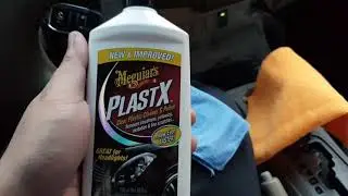 Auto VLOG: Meguiar's PlastX on Car's Instrument Cluster / Panel Guage - Alcohol Stain (Tagalog)