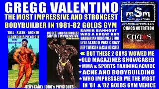 GREGG VALENTINO - Rory Leidelmeyer & Victor Richards 1981-'82 in Gold's Gym WOWED ME Chaos Nutrition