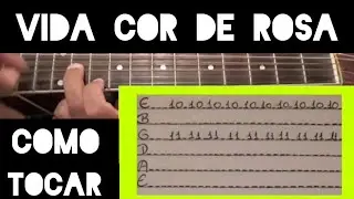 Vida cor de rosa - Amado Batista aula viol&atilde;o