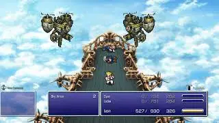 Final Fantasy VI Pixel - Headed to floating continent