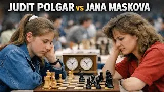 Judit Polgar vs Jana Maskova ◉ Thessaloniki Women’s Olympiad 1988 | White Wins