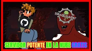 Actualizado | Crea un servidor de TmodLoader sin lag con github | Gratis | En la Nube | Android/Pc