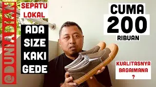 Sepatu Murah untuk Kaki Gede | Brodo Vulcan Classic Slip On Olive GS