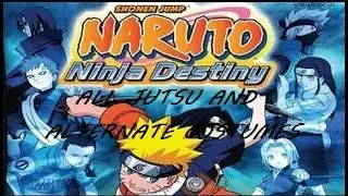 NARUTO NINJA DESTINY all JUTSU and ALTERNATIVE COSTUMES [1080p/Full-HD]