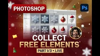 Christmas Party Flyer Tutorial in Photoshop &ndash; Part 1: Collect Elements