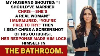 My husband screamed: “I wish I’d married Chris instead — at least she’s a real woman!”