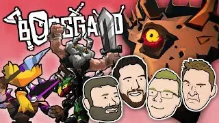 YOU DA BOSS! | Let's Play BOSSGARD | Thumb Wars | Local Multiplayer Gameplay