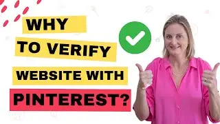 Why you should verify website with Pinterest?