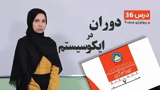 بیولوژی صنف هفتم- جلسه سی وششم- موضوع: دوران در ایکوسیستم -21-6-1401