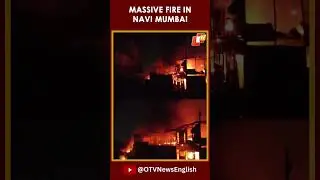 Fire Breaks Out At Under-Construction Society In Navi Mumbai's APMC Market, Fire Brigade Deployed