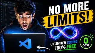No More Limits! Unlimited AI Coding in VS Code (100% FREE)