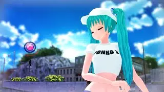 【MMD】夏っぽく うちのミクさんに「BEAT EATER」踊ってもらった