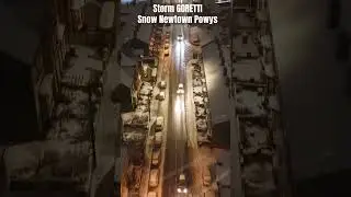 #storm GORETTI Newtown powys #dji #snow #shorts