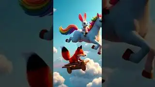The Magical Rescue &ndash; A Brave Unicorn, a Fluffy Bunny & a Sneaky Fox! #FantasyStories #KidsShorts