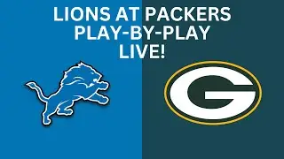 Detroit Lions vs Green Bay Packers Live Play-By-Play | NFL 2025 Week 1