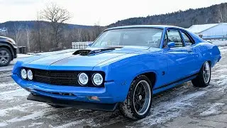 1970 Ford Falcon Restomod 5.0L Coyote V8 Walk-around Video