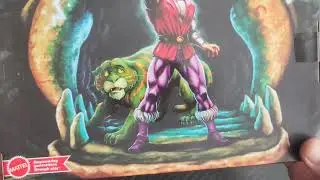Prince Adam & Cringer figure set