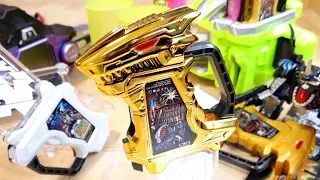 レア物ゴールドメッキ & ホワイトメッキVerをゲット！ガシャポンサウンドライダーガシャット03 全4種 コンプセットレビュー！ドラゴナイトハンターZ・デンジャラスゾンビ 仮面ライダーエグゼイド