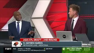 Hayden Harris DL BC Lions Round 2 Pick 11 CFL Draft April 29th 2025