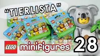 LEGO MINIFIGURKI SERIA 28 - ZWIERZAKI (71051) / UNBOXING & TIERLISTA 🐻