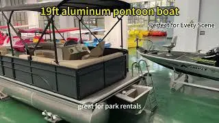 aluminum pontoon boat