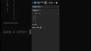Hangman Game | Python Project | udemy #codingrah