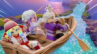 TRAVELING ON A BOAT IN ROBLOX!