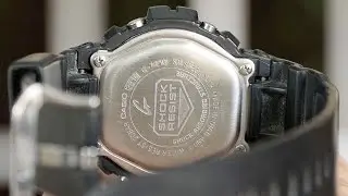 Casio 2816 Module - G-Shock G-7210 series watch test screen, functions demo & set-up