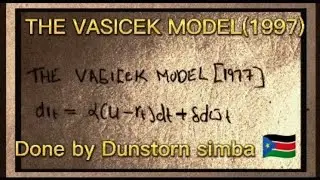 Full vasicek model calculation.@friends