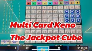 My #1 Multi Card Keno  Jackpot Pattern The Jackpot Cube!