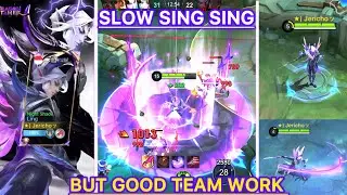 FastHand Sing Sing No (❎) SlowHand Sing Sing Yes (✅) But I has a good team work.😎#ling #mlbb 