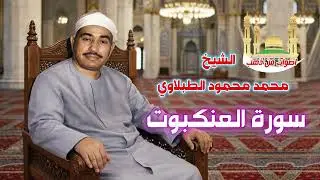 الشيخ محمد محمود الطبلاوي  سورة العنكبوت