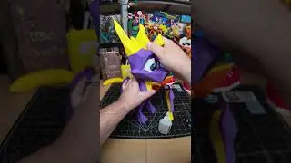 I SUPERSIZED Spyro The Dragon! - 3D Printed Low Poly Retro Figurine
