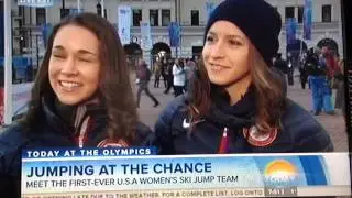 Jessica Jerome snipes at Sarah Hendrickson  on Today Show (very end of clip)