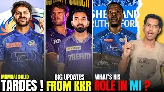 MUMBAI INDIANS MASTERSPLAN BEFORE AUCTION | HUGE UPDATES FROM KKR CAMP | IPL 2026 LATEST NEWS
