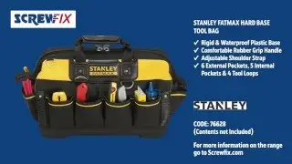 Stanley FatMax Hard Base Tool Bag | Screwfix
